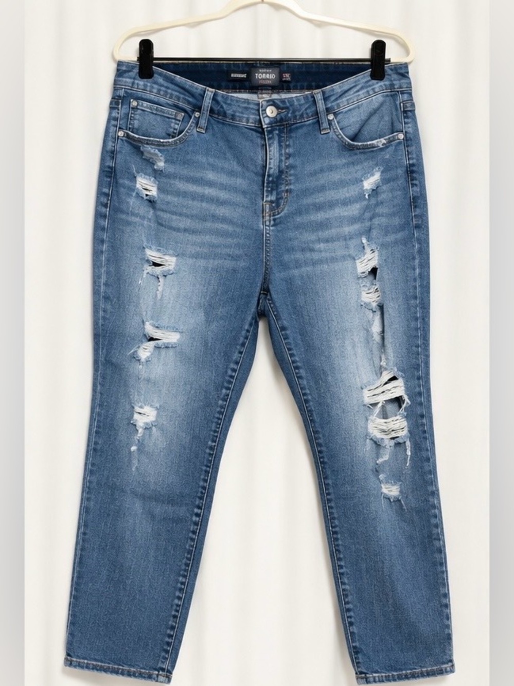 Torrid Boyfriend Straight Premium Distressed Jeans 20XS